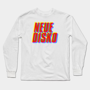 NEUE DISKO Long Sleeve T-Shirt